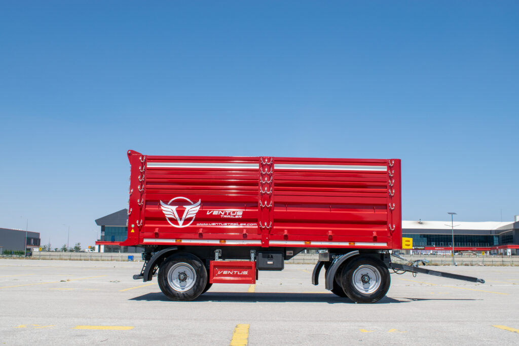 Ventus Trailer dönerli tarım römorku VT12