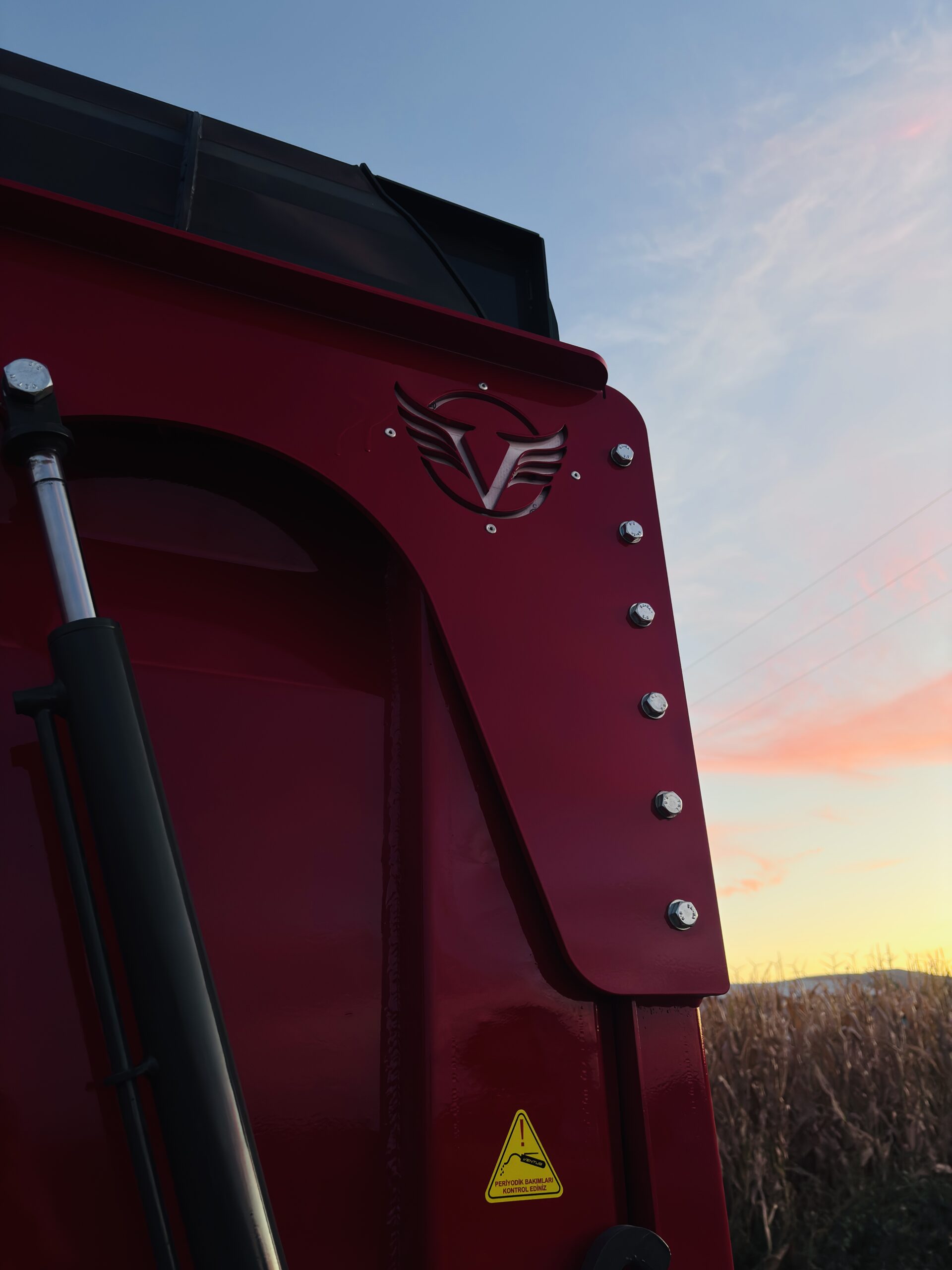 Ventus Trailer VT44 ağır hizmet tipi havuz kasa römork